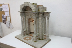 Templo en ruinas para Belén Napolitano, 2014. Colección particular