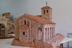 Maqueta de la Iglesia parroquial de Valverde del Majano (Segovia), 2007.